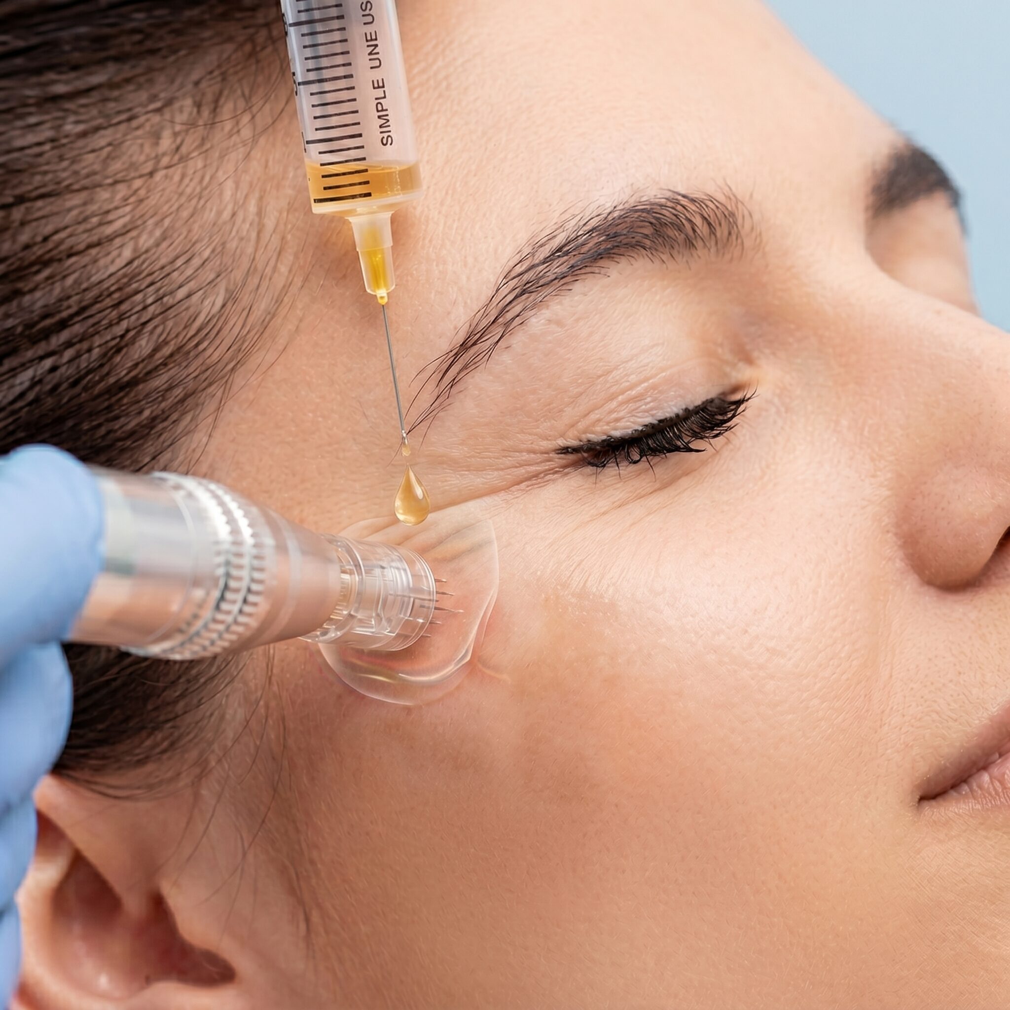 Mesoterapia con vitaminas, exosomas y péptidos